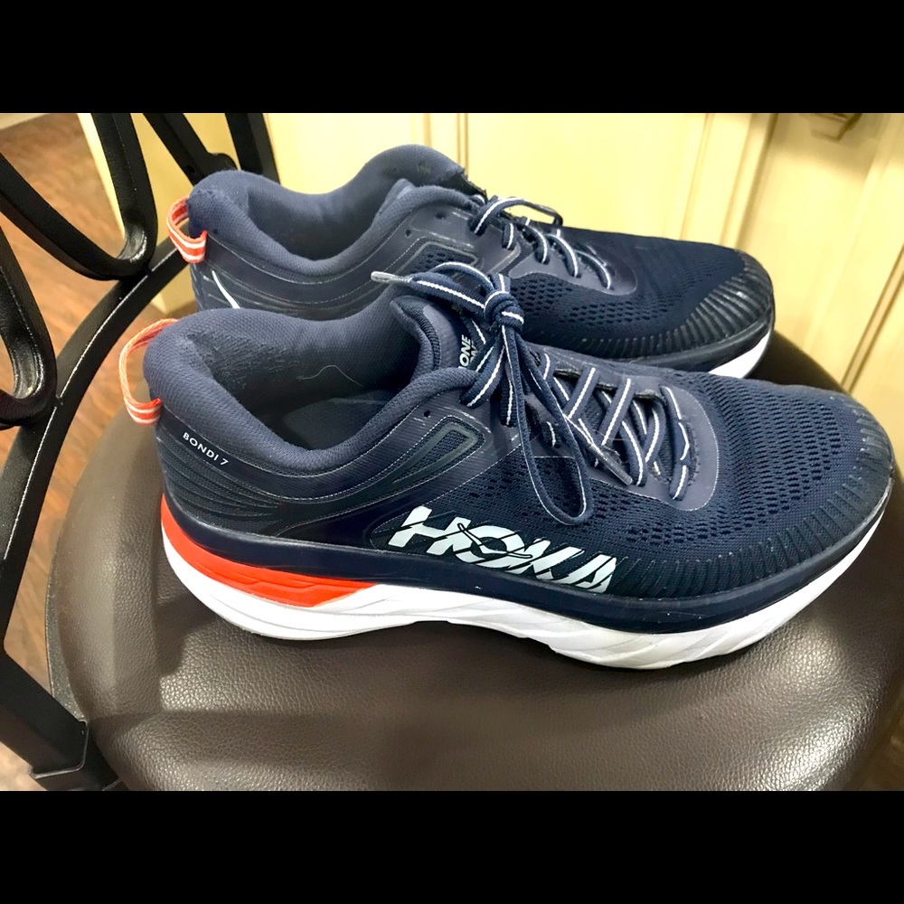 Hoka size 8, worn twice